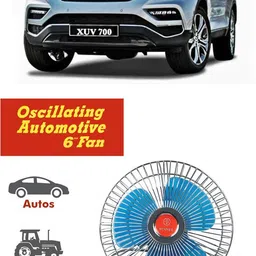 genipap Oscillating Fan 6 Inch 12V Automotive For Car/Truck/Auto rickshaw-PKN0922 Car Interior Fan-picture-13