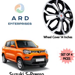 ast Wheel Cover 14 Inches Wheel Cover For Maruti S-Presso LXI Petrol-picture-15