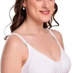 qsm enterprise Pack of 6 Women Full Coverage Non Padded Bra image 3