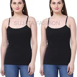 sajata Women Black Camisole-picture-34
