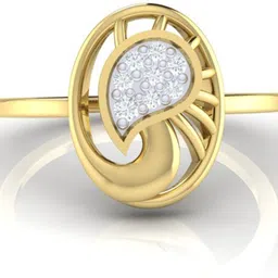 Diamtrendz Jewels R-YG-88 18kt Diamond Yellow Gold ring image 2