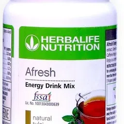 herbalife Afresh Energy Drink Mix - Tulsi Flavor (50g) (A Refreshing Beverage) Energy Drink-picture-12