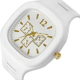 zyvra Analog Watch - For Men WHITE-01 image 2