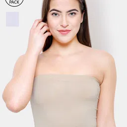 FashionRack Women Pack of 2 Strapless Camisoles-image-76