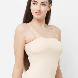 FashionRack Women Beige Solid Camisole image 3