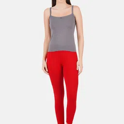 Ramraj Women Pack Of 5 Assorted Pure Cotton Non Padded Camisoles image 4