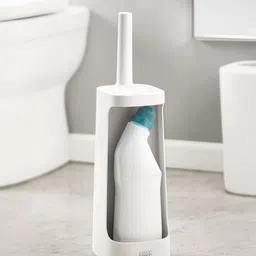 Joseph Joseph Flex Plus Light Grey & White Toilet Brush With Storage Caddy-picture-31