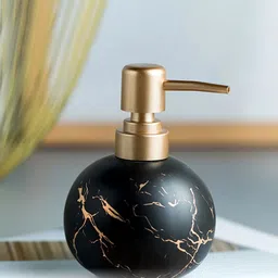 UMAI Grey Printed Stoneware Soap Dispenser image 5