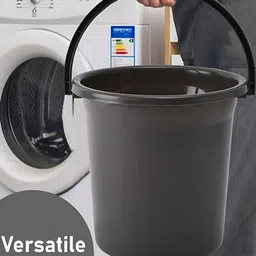 Kuber Industries Grey 4 pieces Bath Accessories Set image 4