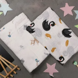 POKORY Kids Assorted Set of 2 Mild Winter 110 GSM Cotton Single Bed Blankets-picture-36