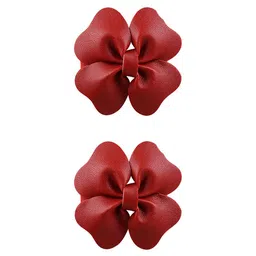 Aye Candy Girls Maroon Set of 2 Alligator Hair Clip-picture-47