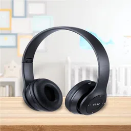 gds Trending Wireless Headphones with Microphone for Entertainment._T1 Bluetooth & Wired Headset-picture-12