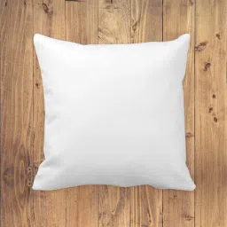 zeba White Microfiber Solid 24x24 inches Cushion Insert-picture-40