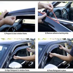 motobridge Front, Rear Wind Deflector image 3