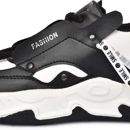 frencho E4_BLACK Slip On Sneakers For Men image 3