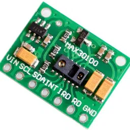 prakti enterprises Prakti MAX30100 Pulse Oximeter Heart Rate Sensor Module I2C Interface INT Pin Electronic Components Electronic Hobby Kit image 3