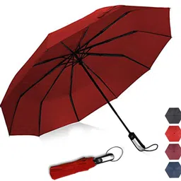moncerise Large Umbrella (24.5 inch) for Men and Women 3 Fold with Automatic Open & Close Umbrella-picture-11