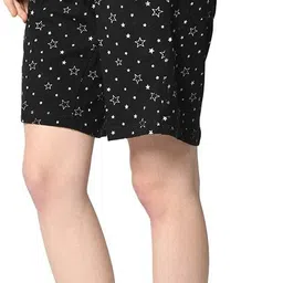 mack jonney Pack of 2 Printed Women Multicolor Basic Shorts image 3