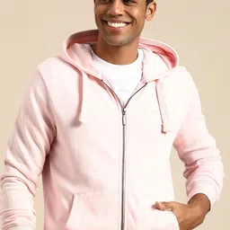 united colors of benetton Men Full Sleeve Solid Hooded Sweatshirt-picture-11