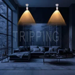 tripping Wallchiere Wall Lamp With Bulb image 3