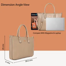 lavie Women Pink Tote image 3