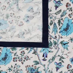 texstylers Cotton 4 Seater Floral Table Cover image 2