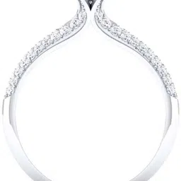 avsar R-3662 14kt Cubic Zirconia White Gold ring image 3