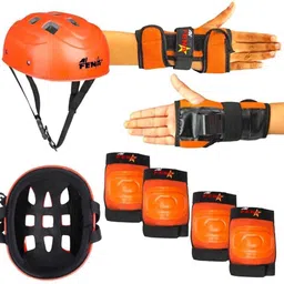 Protective Kit (Age - 9 Yrs) | Ideal for Skating & Cycling, Junior Skating Kit-image-44