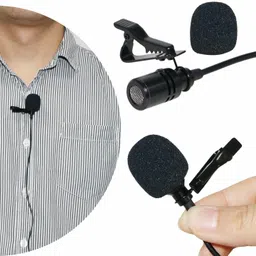 mobone â¢ Professional Lavalier Lapel Clip-on Metal Microphone 3.5mm Omni Directional Condenser Mic with 1.5m Cable Microphone image 3