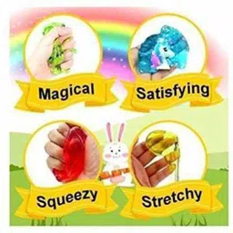 akansha 3 Pcs Slime bottle/ Crystal clear slime/ stretchy slime/ Liquid slime Multicolor Multicolor Putty Toy image 5