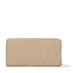 KLEIO Women Quilted Zip Around Wallet image 4