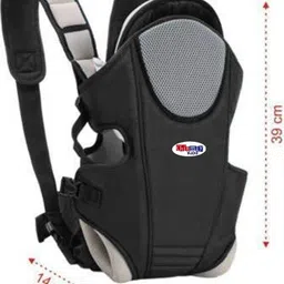 chinmay kids Baby Carrier in 3Way Ergonomic Adjustable Sling Kangaroo Design Front & Back Use Baby Carrier image 2