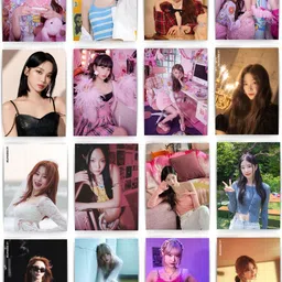 respite paradise Le Sserafim K-pop Photocards Pack of 16 – 16 Le Sserafim Photocards Set Matte Paper Print-picture-17