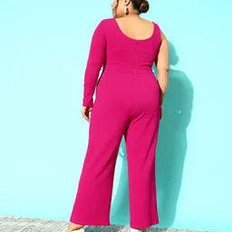 curve by kassually Embroidered Women Jumpsuit image 2