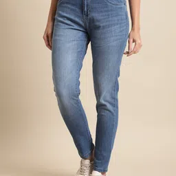 cantabil Women Regular Mid Rise Blue Jeans image 3