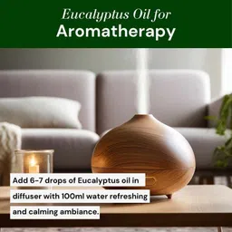 global care Eucalyptus Essential Oil 15ml | 100% Pure Natural Therapeutic Grade Oil image 4