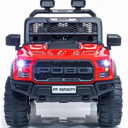 Ford 12V Electric Ride On Jeep For Kids With Remote Control, Music Light 1-6 Yrs Jeep Battery Operated Ride On-image-18