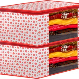 PRAHAN INTERNATIONAL Soiled Garment Bag/Apparel Storage, Appliance Covers Amit75818 for Sarees Cloths Polyester Laundry Bag-picture-17