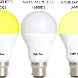 nightstar 9 W Basic Round B22 LED Bulb image 2