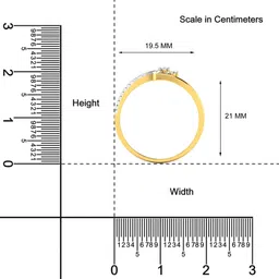 LORDS JEWELS Sizzling Floret Diamond Ring 18kt Diamond Yellow Gold ring image 5