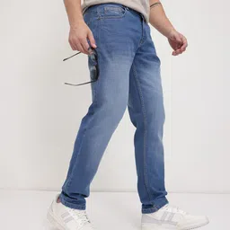 roadster Men Slim Mid Rise Blue Jeans-picture-14