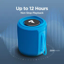 boAt Stone 358 10W Portable Bluetooth Speaker (IPX7 Water Resistant, Multi-Compatibility Modes, Stereo Channel, Royal Blue) image 5