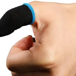 jape Hand Thumb for Mobile Gaming Pubg 06 Pair Colorful Finger Sleeve image 3