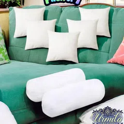 urmila creation Microfibre Bolster Pack of 7 Stripes 2 Bolester 5 Cushion-picture-29