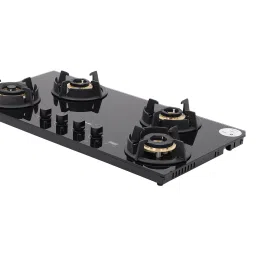 Sunflame SHA 486 UBR Toughened Glass Top 4 Burner Automatic Hob (Flame Failure Device, Black) image 5