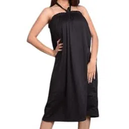 CRIYALE Facial Care Parlour Body Massage Beauty Salon Spa Gown | Polyester Gown for Facial Waxing Gown for Women & girls Facial Gown Beauty Parlor Makeup Gown for Salon & Personal Home use -Multicolor image 1