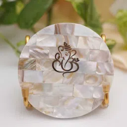 home arte Ganesha Metal Holder with Mother of Pearl-picture-31