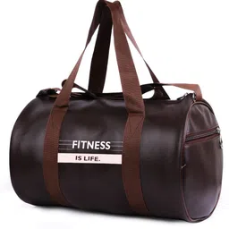 fit focus 20 L Gym Duffel Bag - BEST IN CLASS BASIC DUFFLE SPORTS AND GYM |IDEAL FOR ALL - Brown image 1