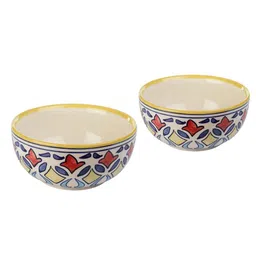 500 ML Ceramic Serving Bowls Set of 2 by VarEesha image 3