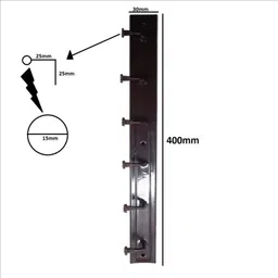 vsueksafar Hanger_1_Rail_HBVSU1 Steel Dress Hanger For Dress image 2